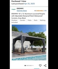 pergola 10 x 12