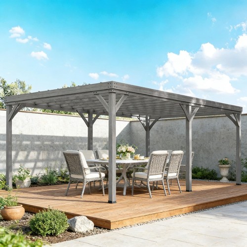 Wooden pergola kit outdoor - kit,